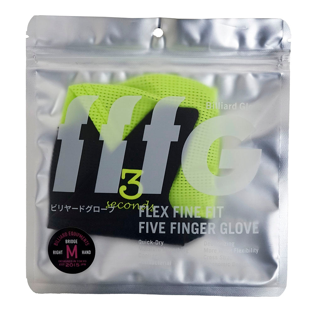 スリーセカンズ 5FGグローブ3 ネオンイエロー RH