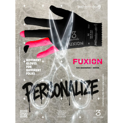 スリーセカンズ FUXIONグローブ 黒 LH