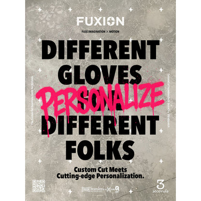 スリーセカンズ FUXIONグローブ 黒 LH